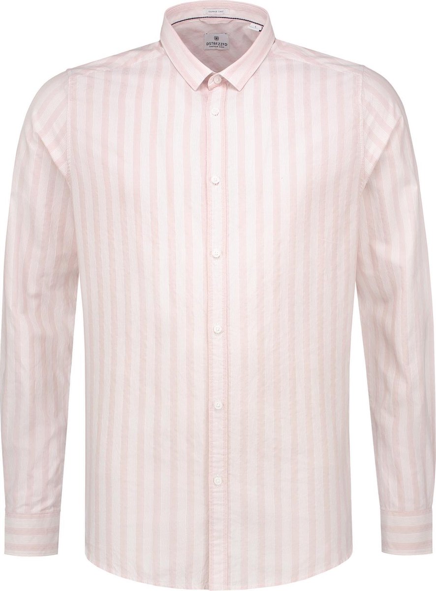 Dstrezzed Overhemd Fancy Stripe Licht Roze (303202 - 429)
