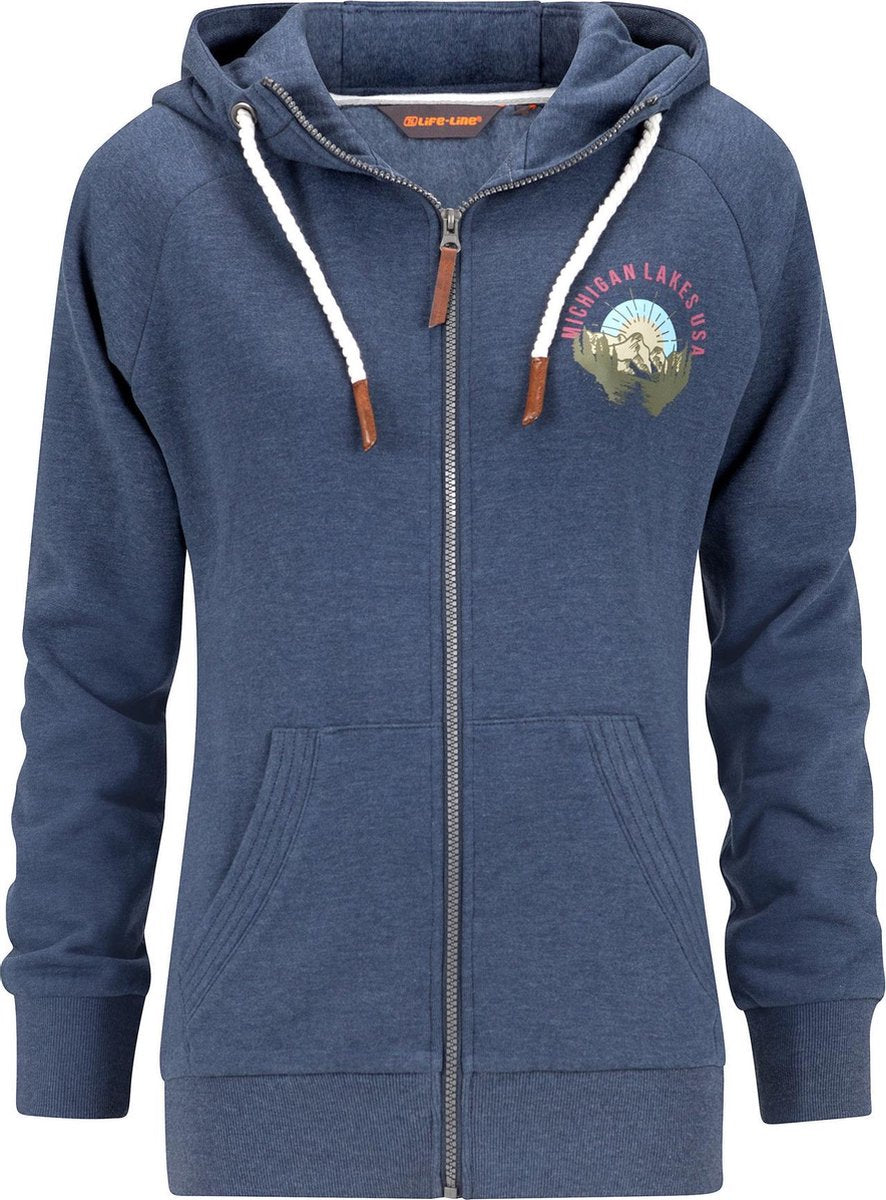 Daisy Dames Fleece Vest - Navy