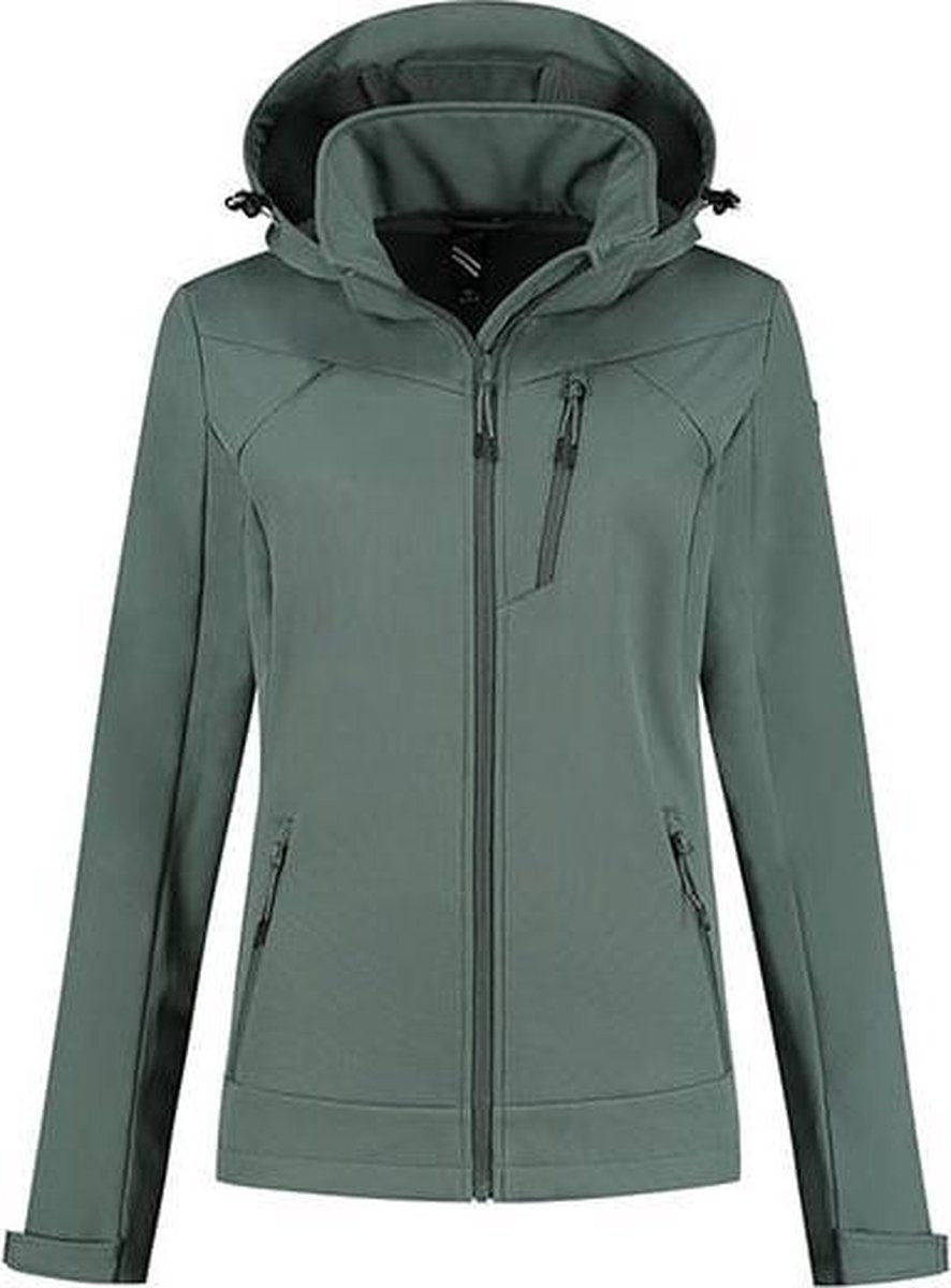 Kjelvik dames zomerjas Abella groen - maat 46