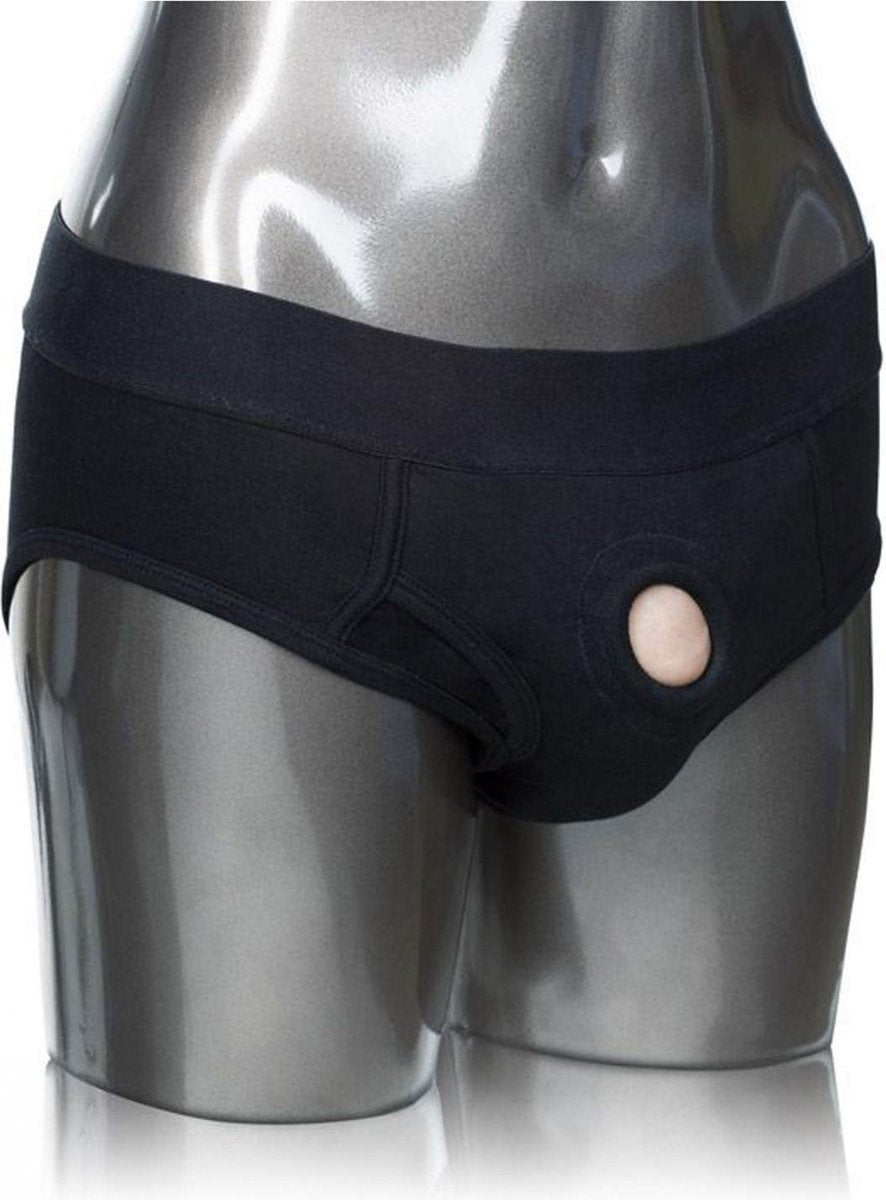 Packer Gear - Slip Harnas Zwart L/XL