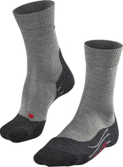 Falke Falke TK2 Melange Sportsokken - Maat 39-41 - Mannen - grijs - donkergrijs