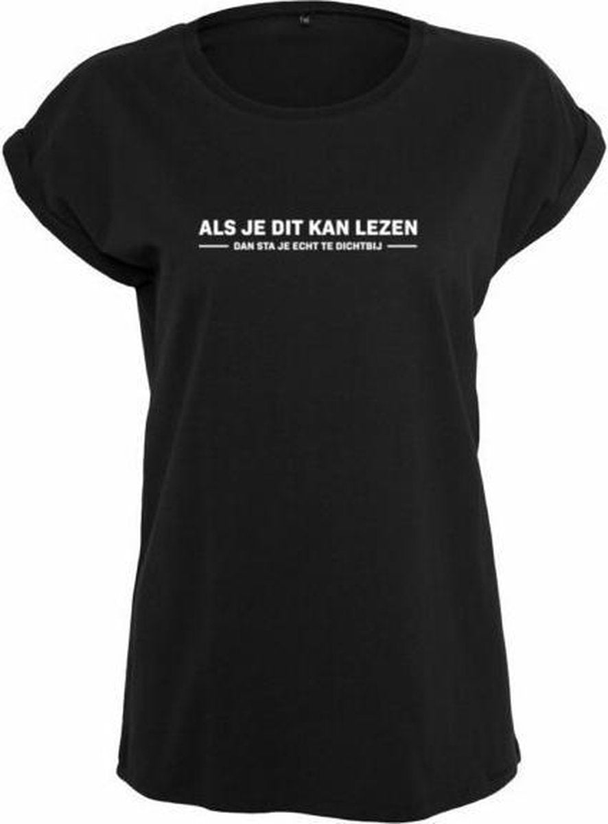 Als je dit kan lezen Rustaagh dames t-shirt maat XXL
