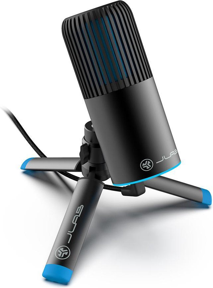 JLab Talk GO USB Microfoon voor PC - Condensator Microfoon met Statief - 96 kHZ/24 bit