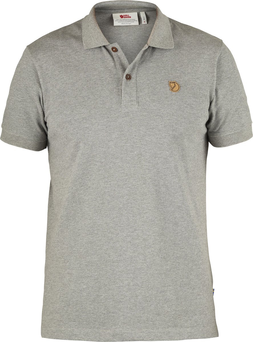 Fjallraven Övik Polo Shirt M - Outdoorshirt - Heren - Grey