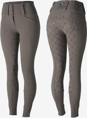 Horze rijbroek Desiree - dark Grey - maat 36