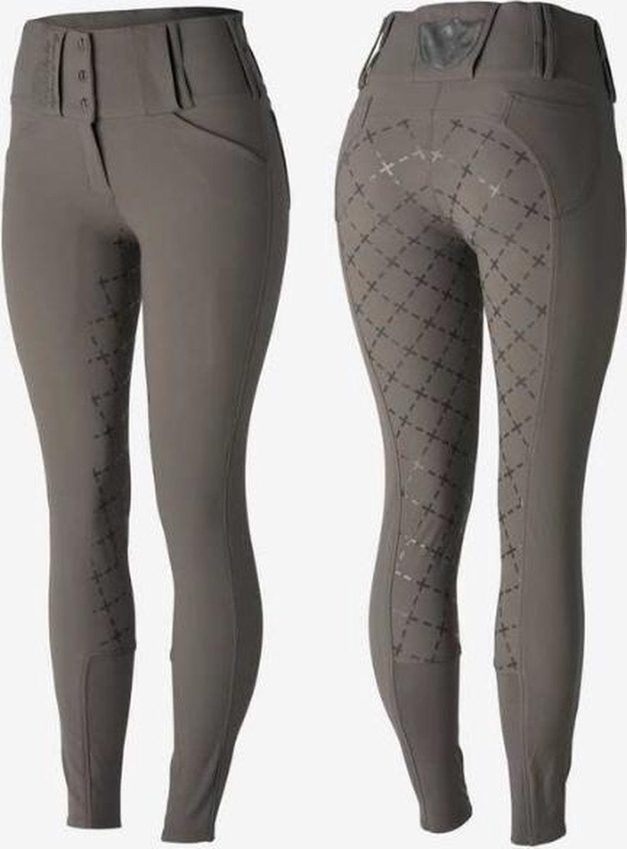 Horze rijbroek Desiree - dark Grey - maat 36