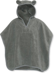 Poncho Storm Grey Badstof | Konges Slojd