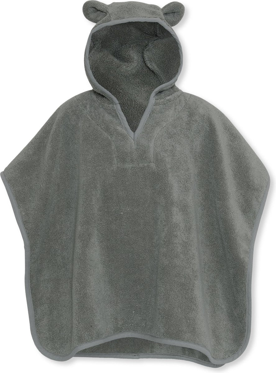 Poncho Storm Grey Badstof | Konges Slojd