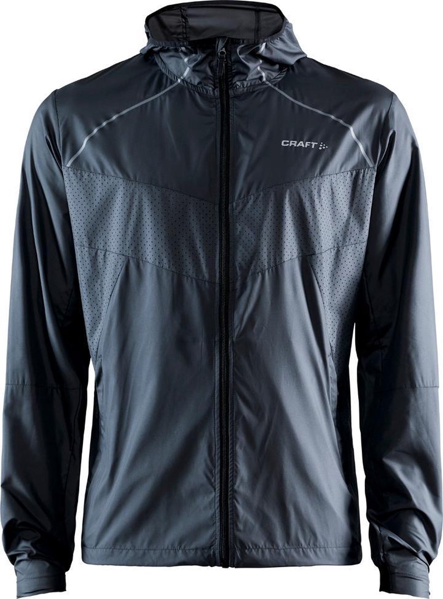 Craft Charge Light Jacket Sportjas Heren - Zwart - Maat M