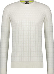 Haze&Finn Pullover Structuur Wit (MU15-0204 - White)