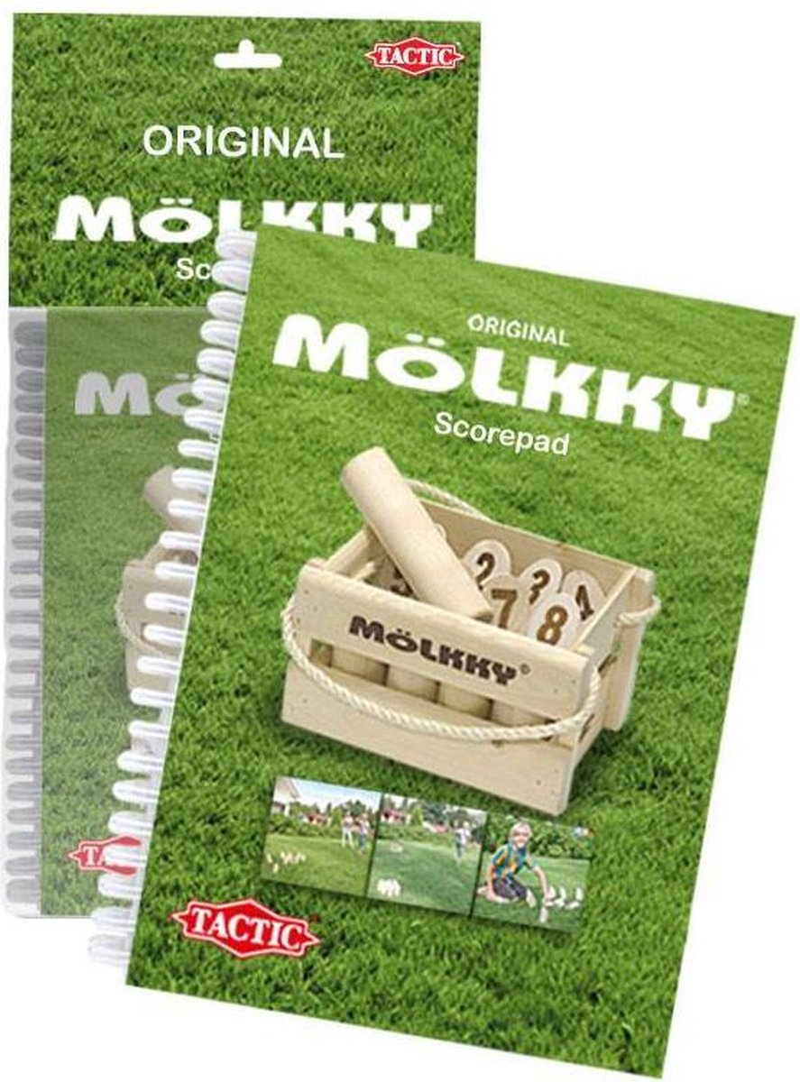 Tactic Scoreformulier Mölkky Scoring Pad
