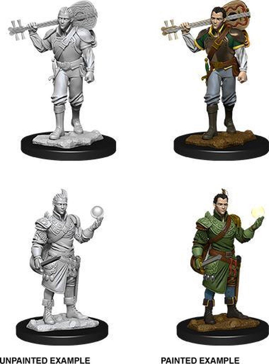 D&D Nolzur's Marvelous Miniatures Half-Elf Bard Male