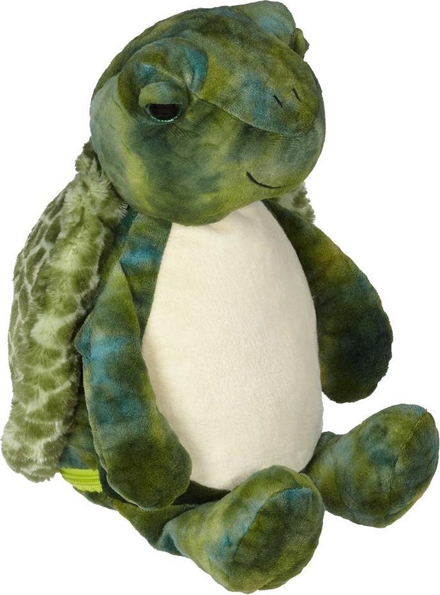 Knuffel Flip de Schilpad om zelf te personaliseren geborduurd met je eigen tekst of naam