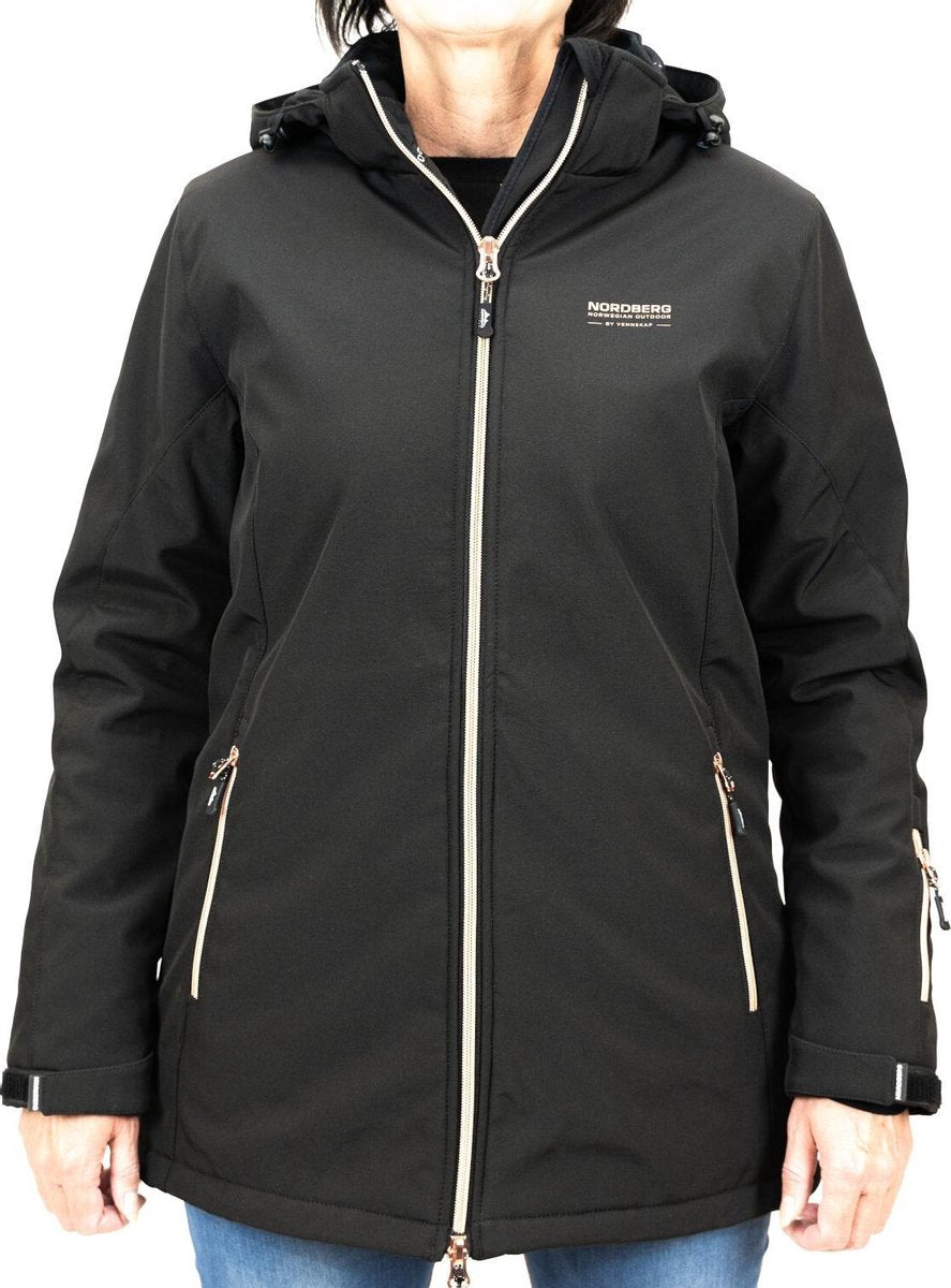 Nordberg dames softshell winterjas maat M