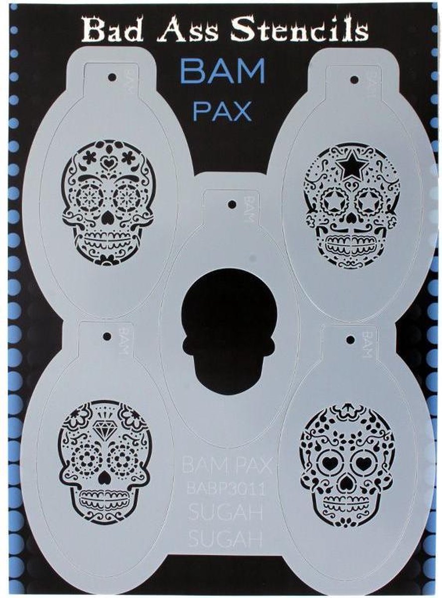 Bad Ass BAM PAX stencil 3011