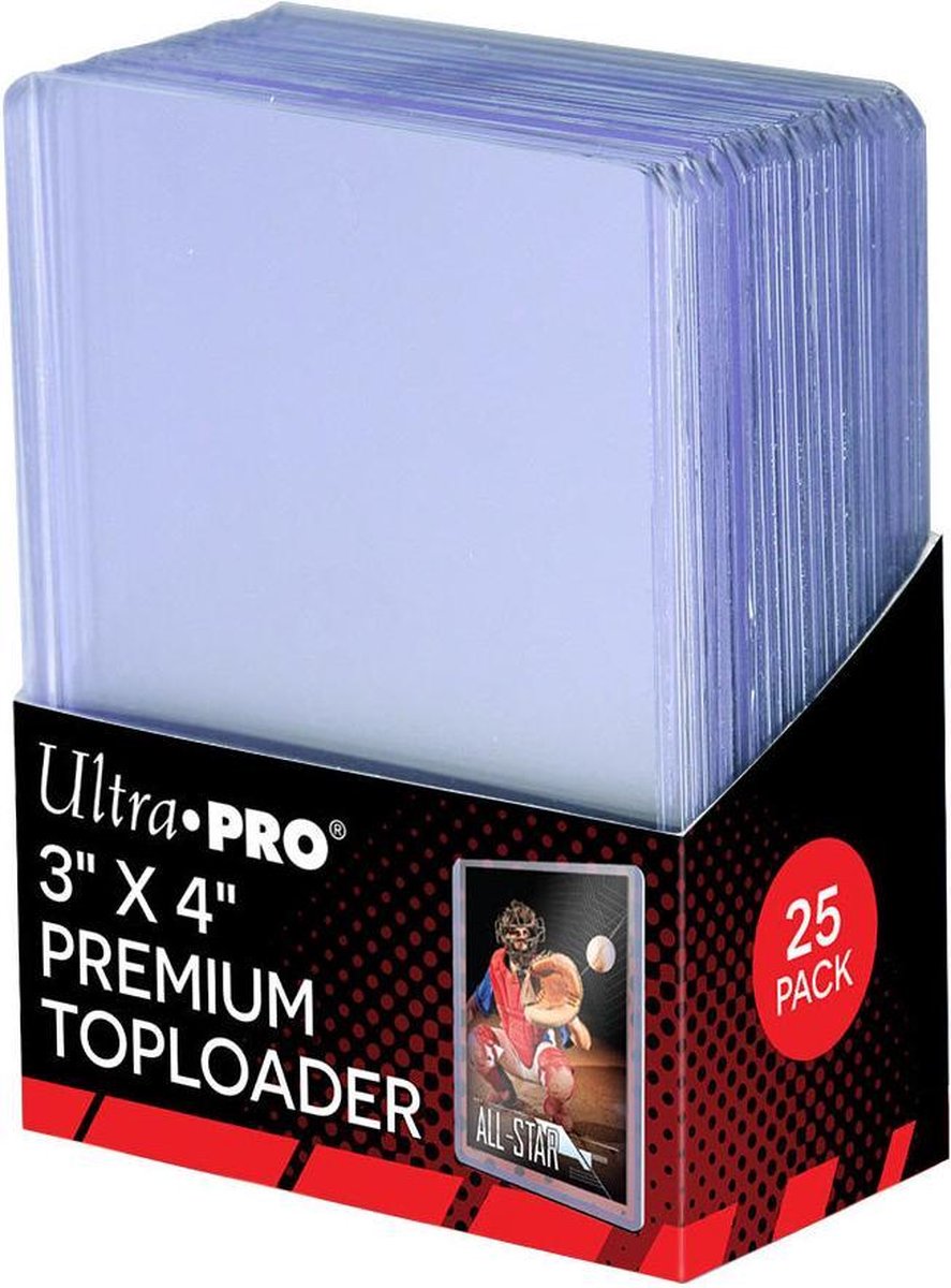 4 x Toploader 3"x4" Super Clear Premium (25pcs)