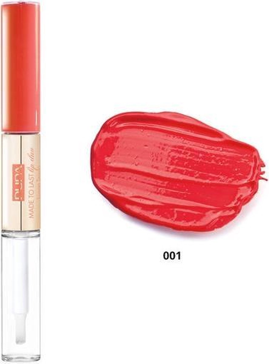 Pupa Milano Coral island made to last lip duo 001