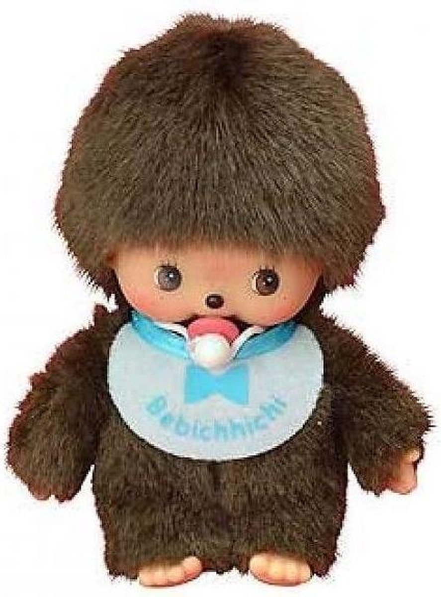 Monchhichi knuffelpop Jongen Basic - 15 cm