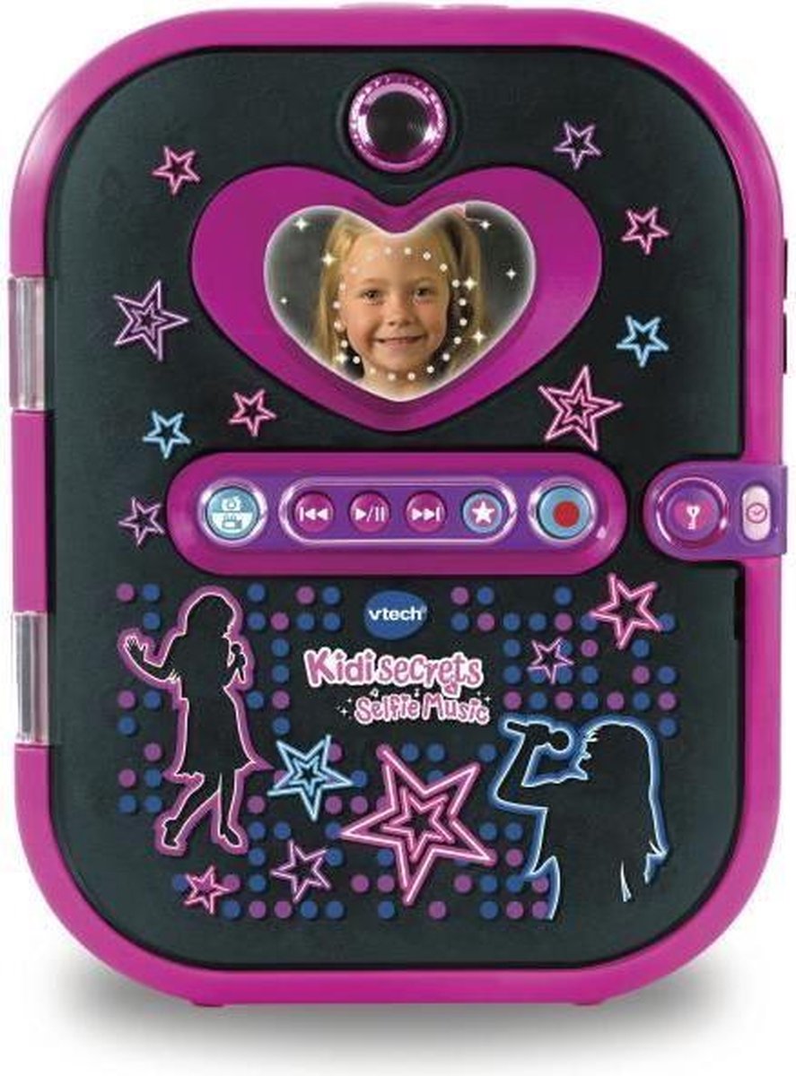 VTECH - Kidisecrets Selfie Music Black - Muzikale elektronische agenda