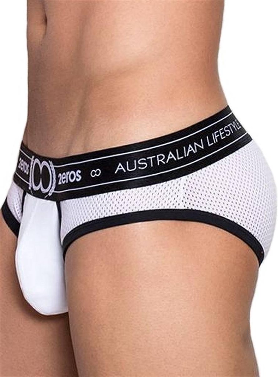 2EROS Apollo Brief Eclipse Wit - MAAT XL - Heren Ondergoed - Heren Slips - Slip