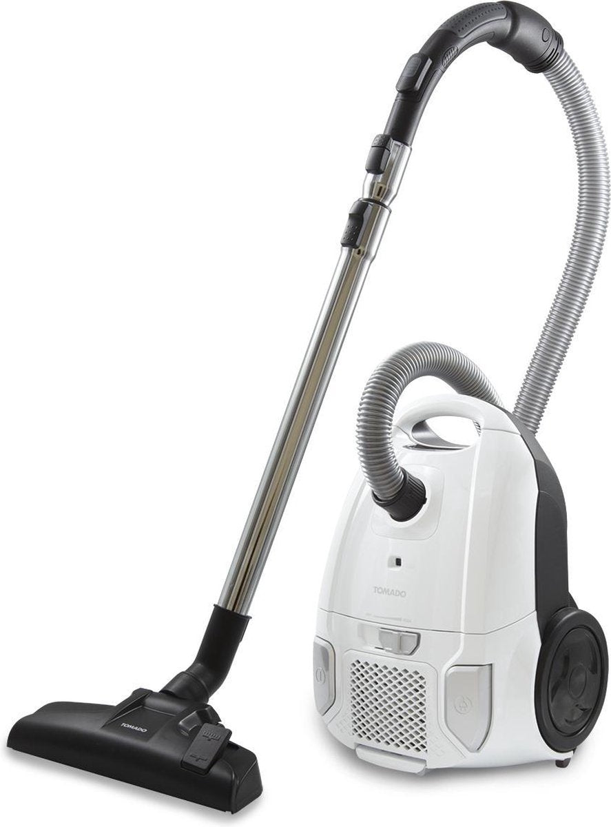Tomado TVC3001W - Krachtige stofzuiger met zak - HEPA 13 filter - Snoerlengte 7 meter - Wit