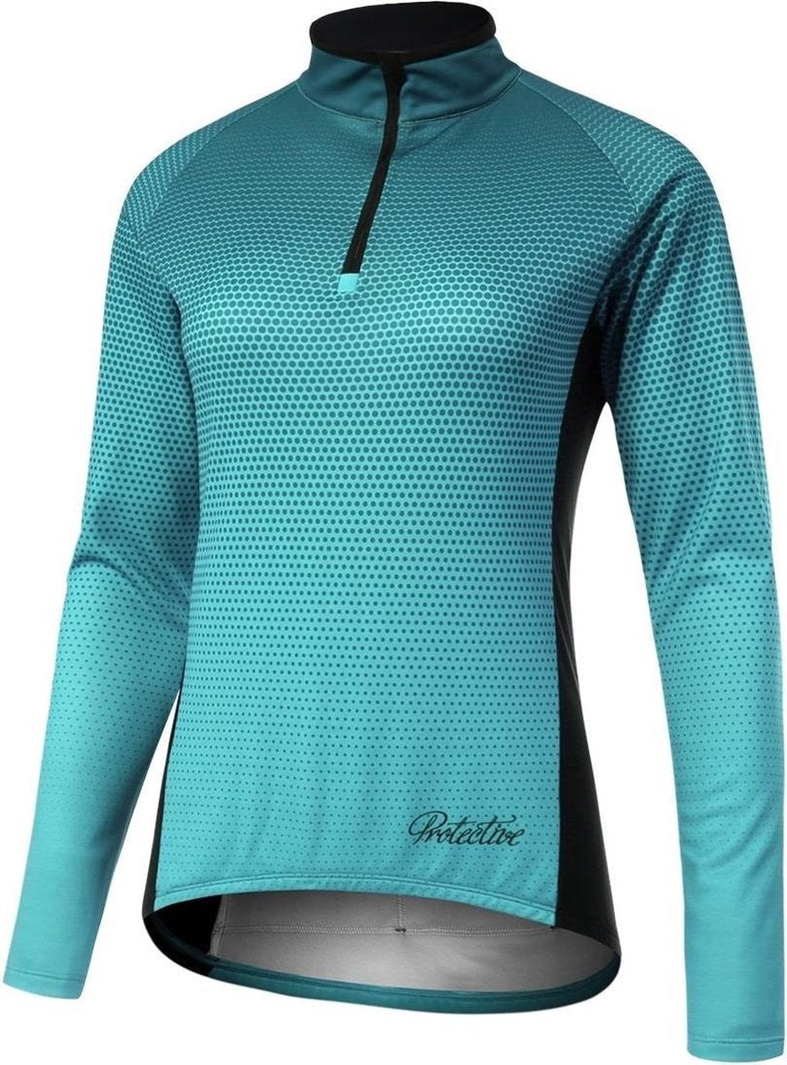Protective Women Fietsjack P-transition Dames Polyester Blauw Mt 40