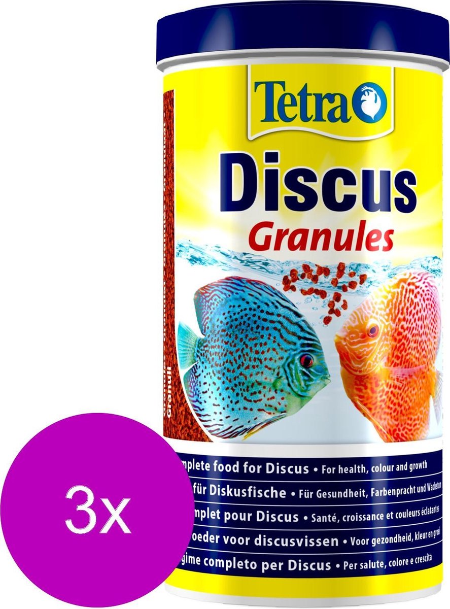 Tetra Discus Granulaat - Vissenvoer - 3 x 1 l