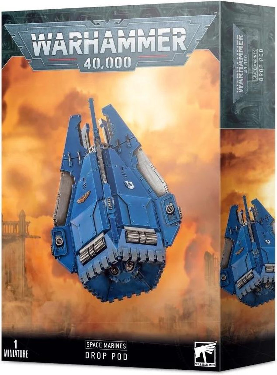 Warhammer 40.000 Space Marines Drop Pod