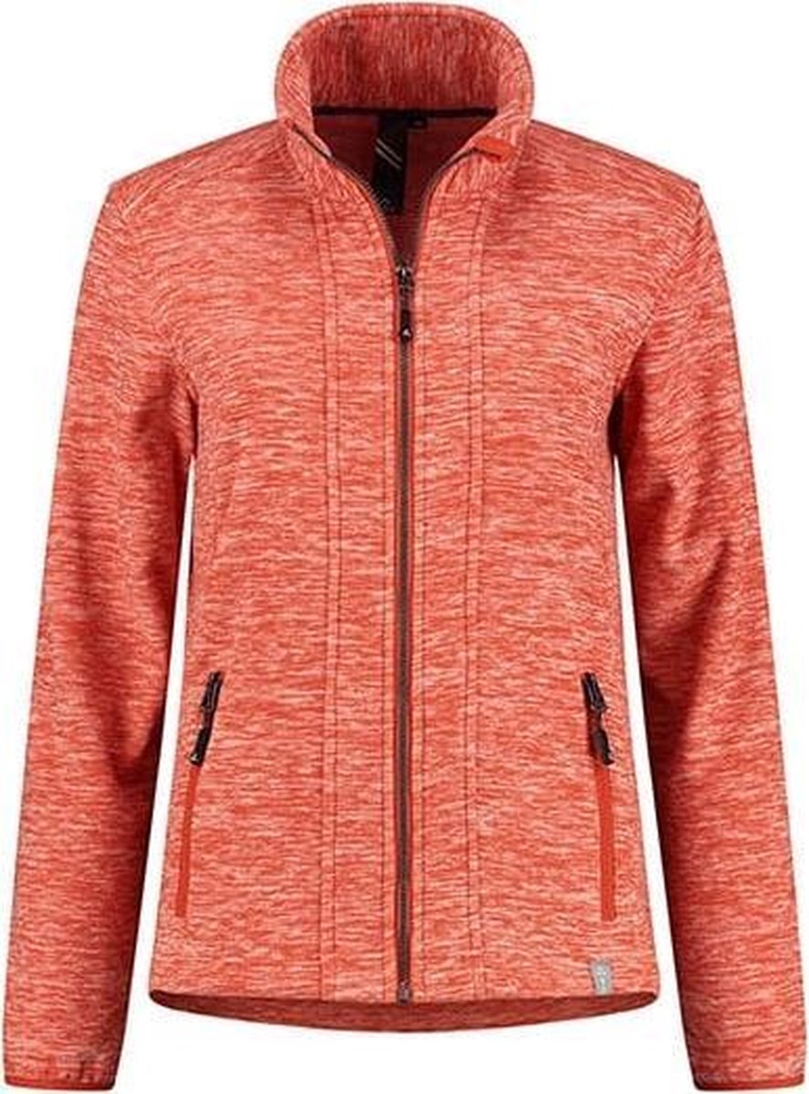 Kjelvik dames vest Ziva oranje - maat 46