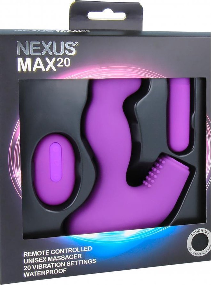MAX 20 Waterproof Remote Control Unisex Massager