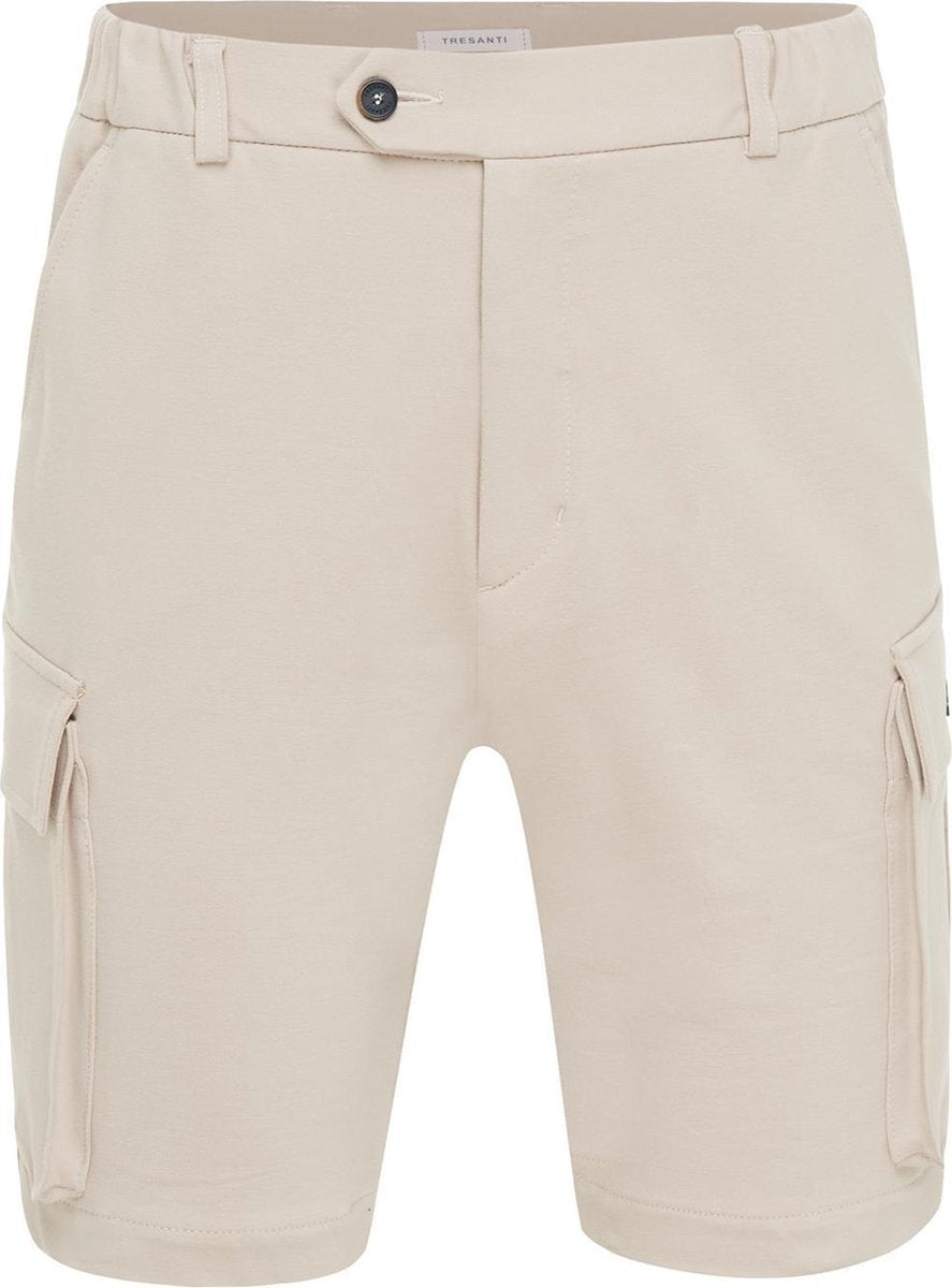 Morgan | Korte broek met cargo zakken beige