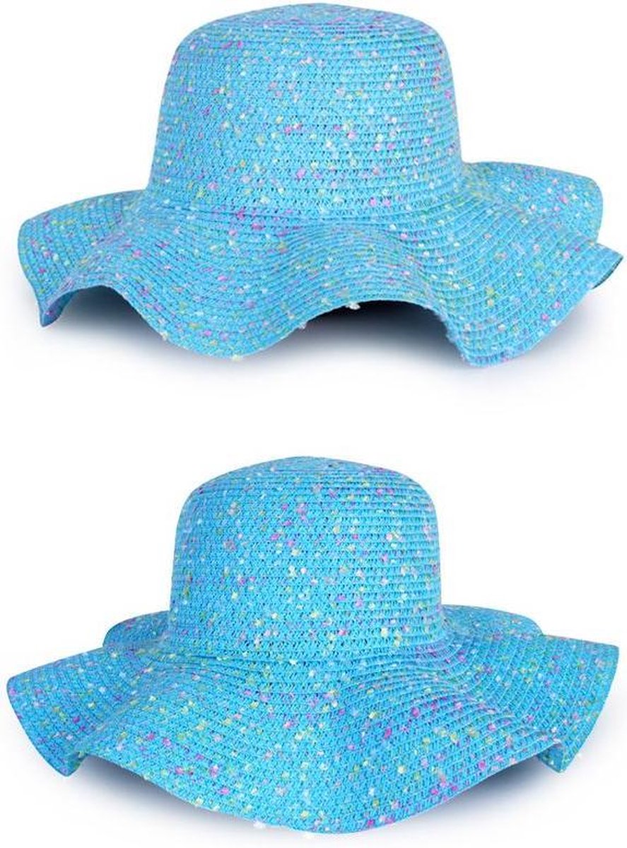 Strandhoed blauw