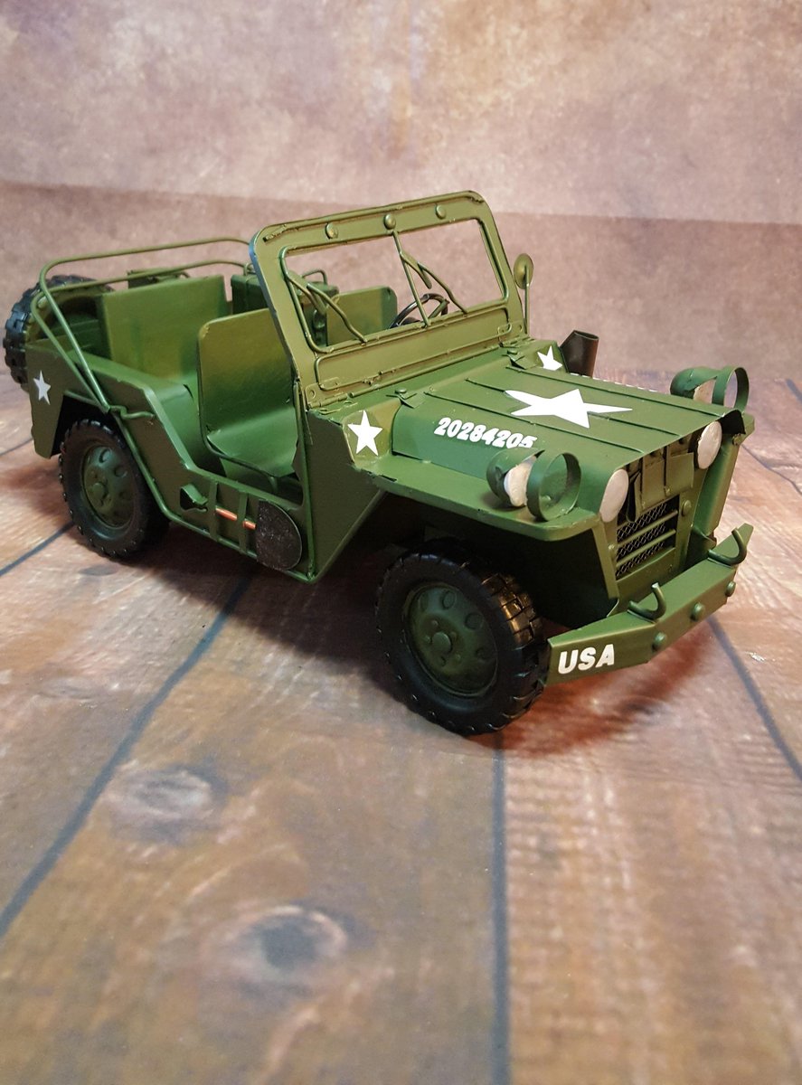 Willys Jeep Willies Ford Mutt Metal Model 30 Cm