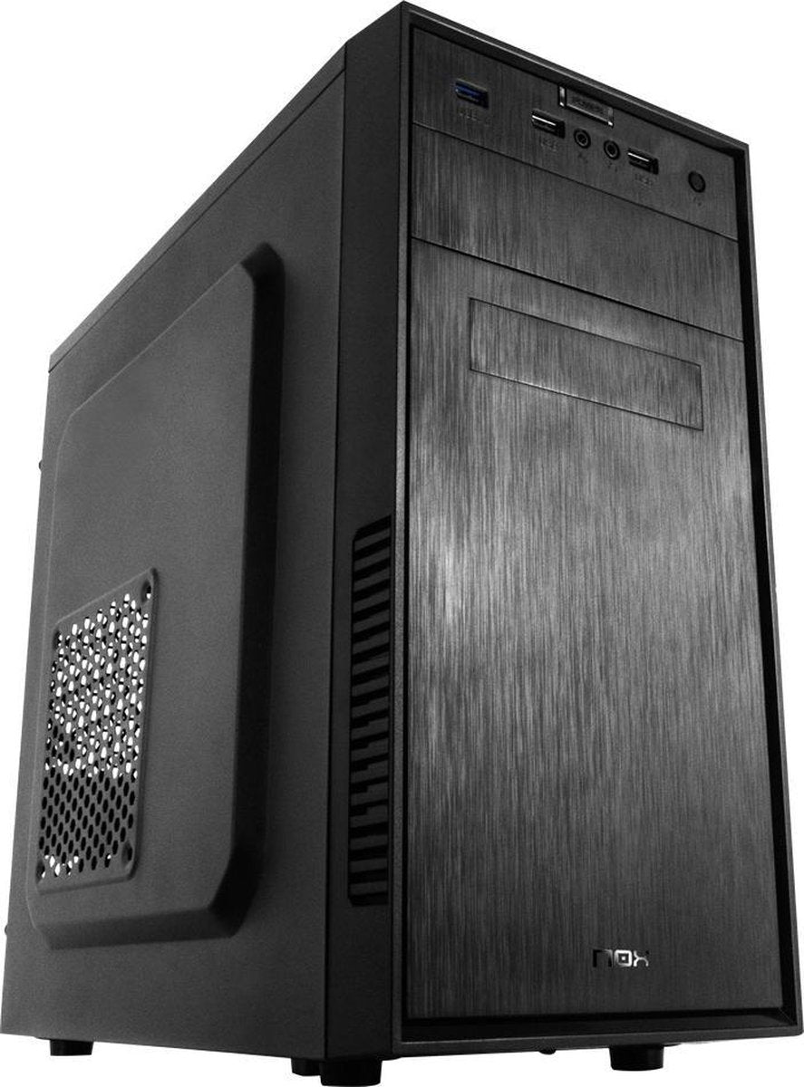 NOX NXFORTE computerbehuizing Mini-Toren Zwart