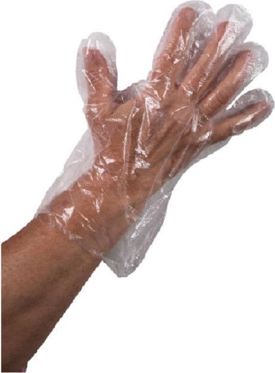 ComFort transparante plastic wegwerp handschoenen maat XL - 200 Stuks