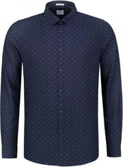Dstrezzed Overhemd Print Vlinderstrikken Navy (303244 - 649)