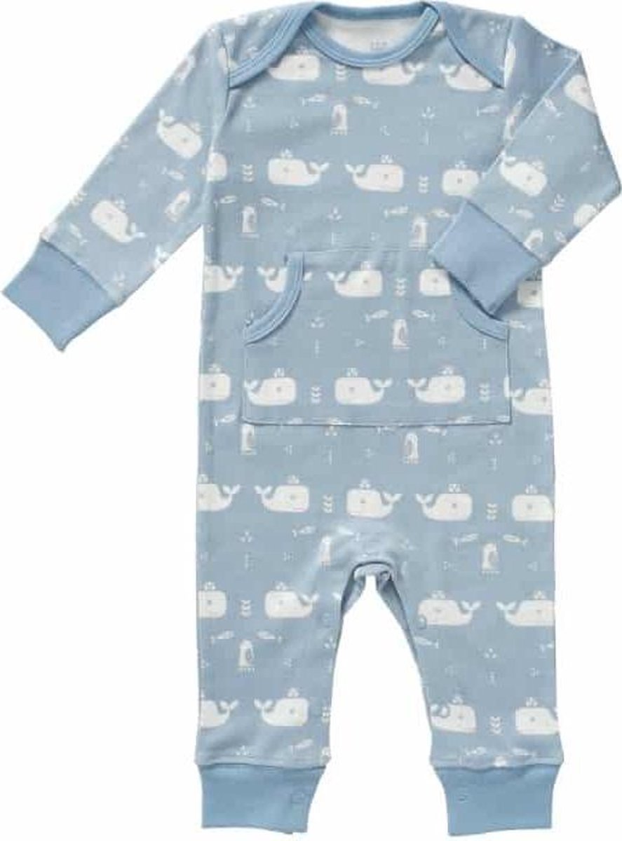 Baby pyjama Zonder Voet Walvis - Blauw