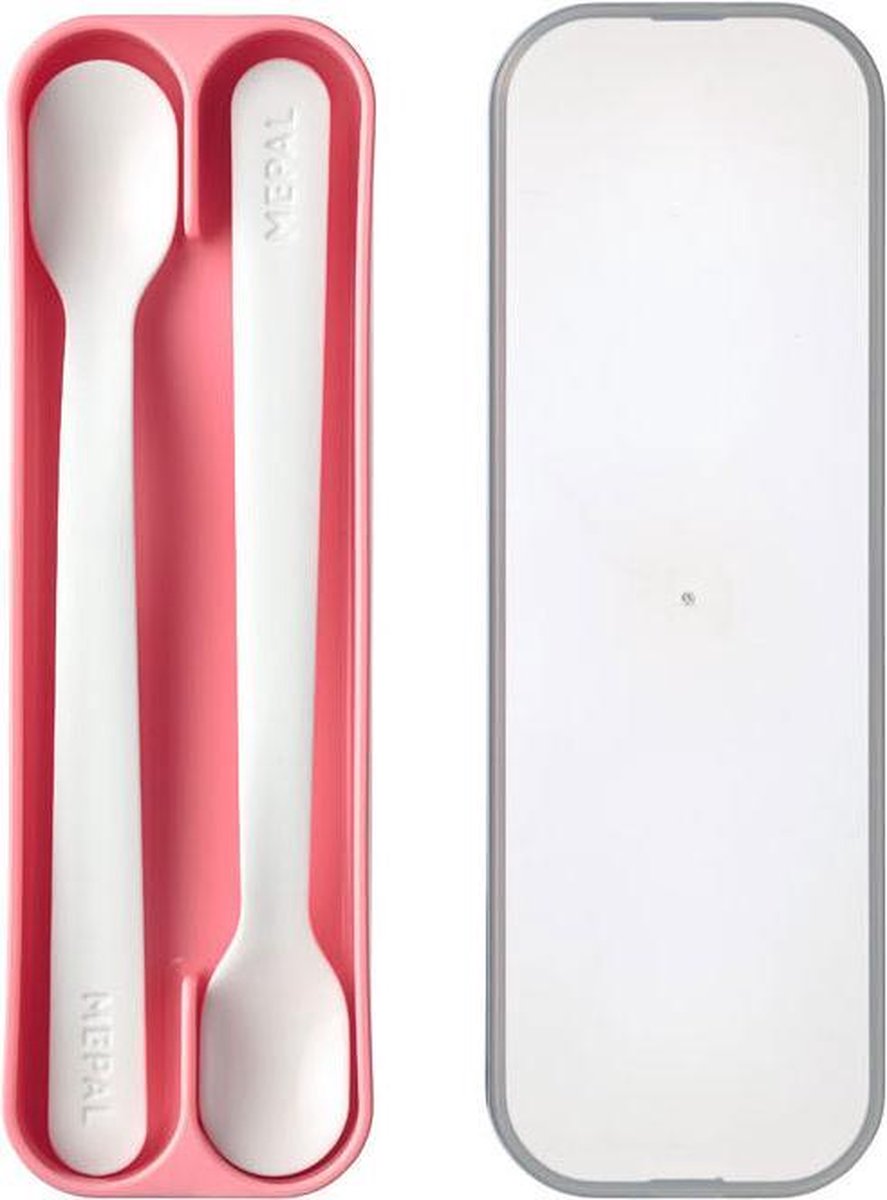 Mepal Mio Set Babylepels - Deep Pink