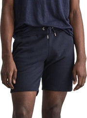 Gant Sweat Joggingshort  Broek - Mannen - donkerblauw
