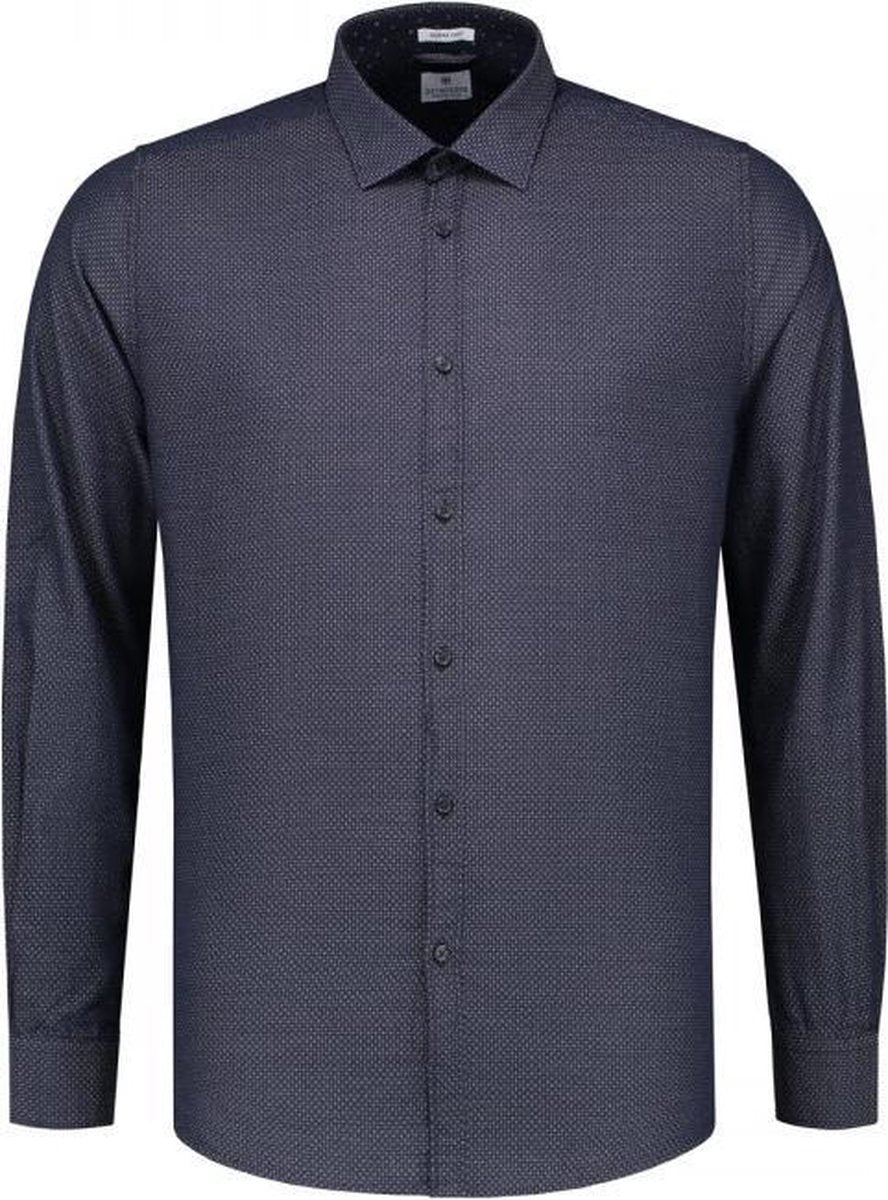 Dstrezzed Overhemd Regular Fit Navy (303200 - 669)