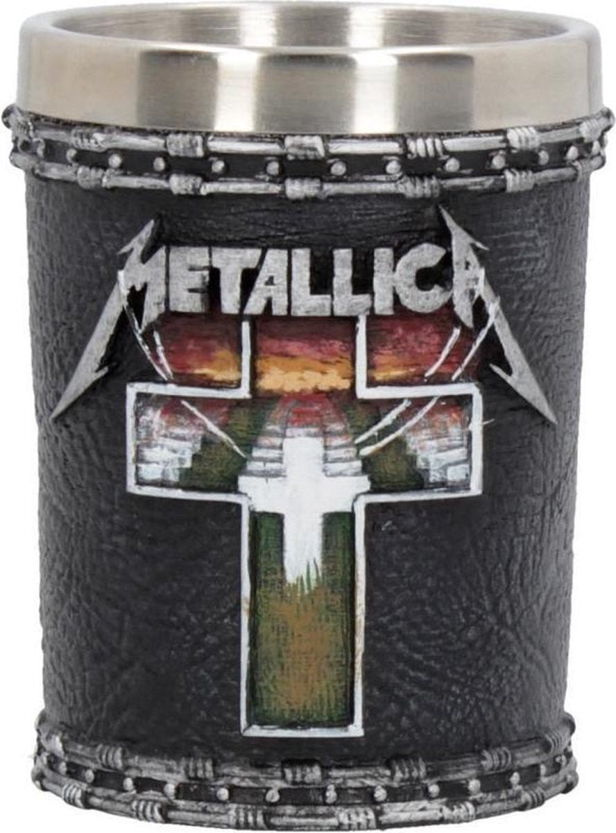 Nemesis Now Metallica Shotglas Master of Puppets Zwart