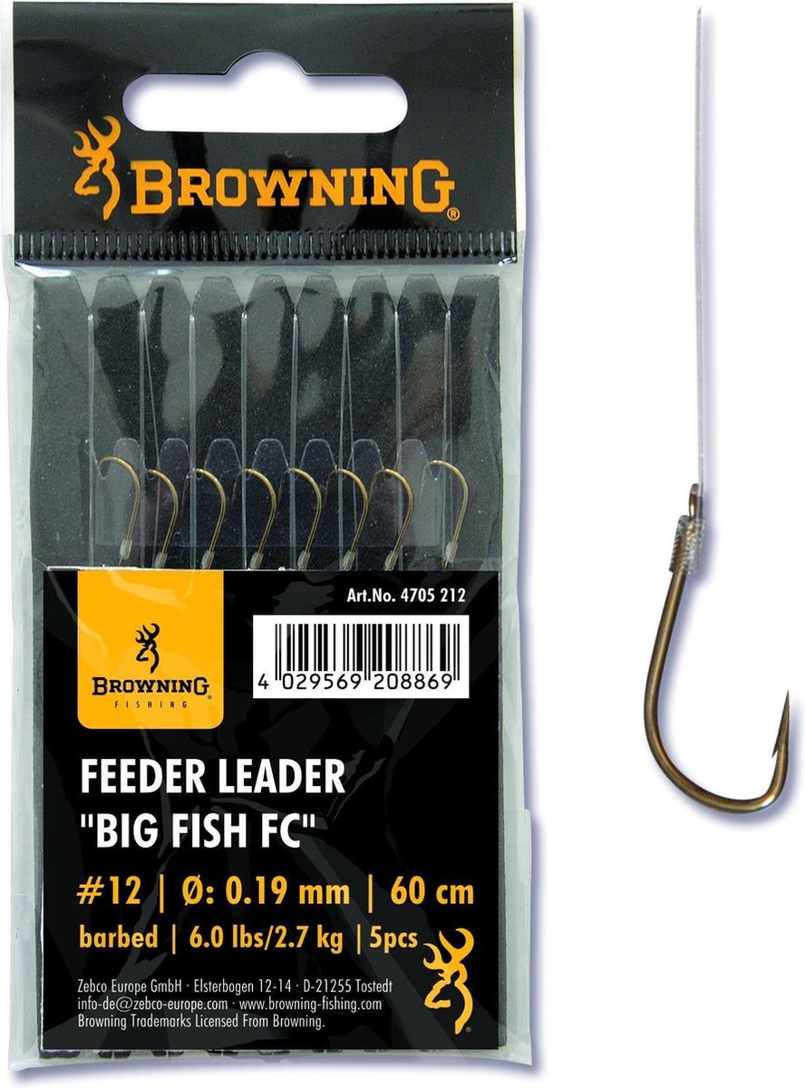 Feeder onderlijn - BIG Fish FC - Browning - Maat 14