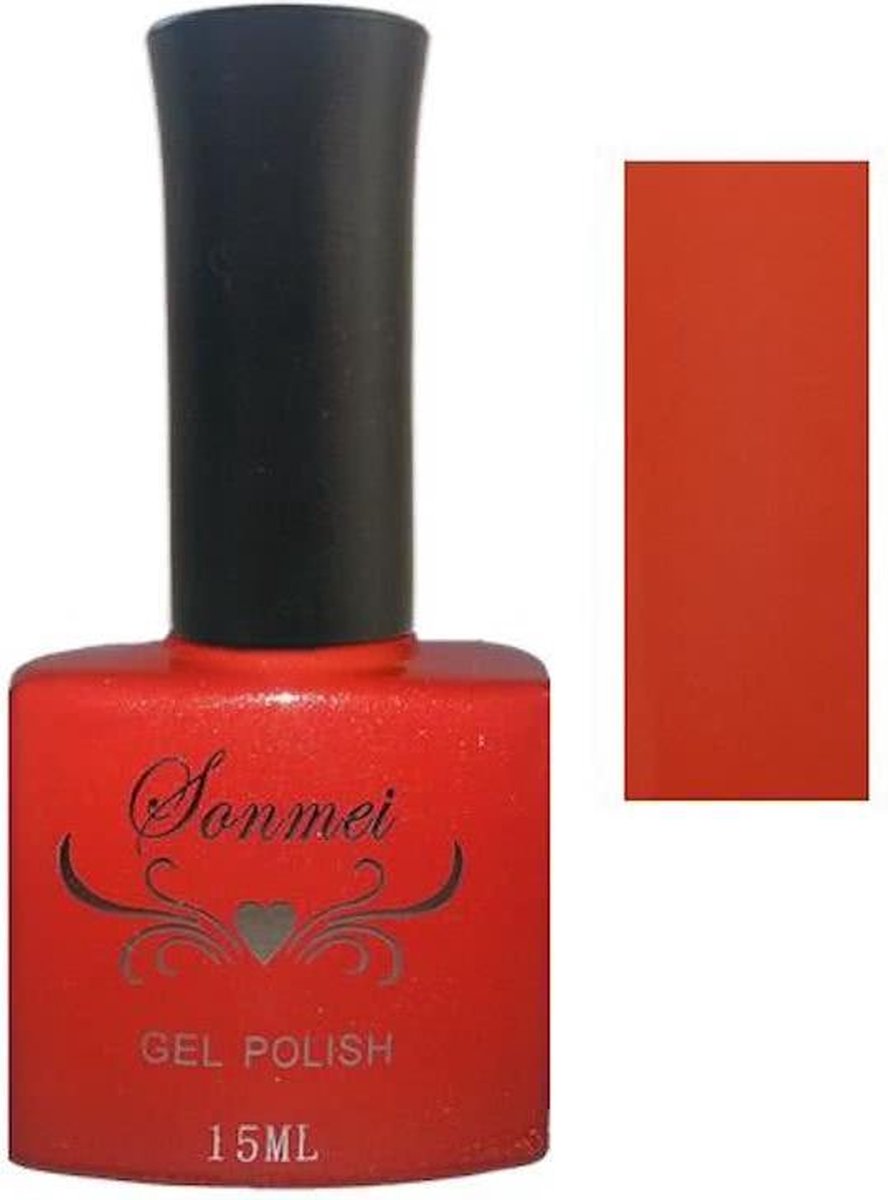 Neon Gel Nagellak Fel Oranje