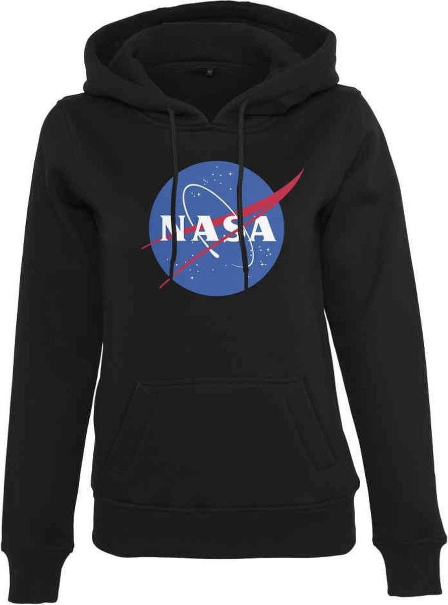 Urban Classics NASA Hoodie/trui -M- NASA Insignia Zwart