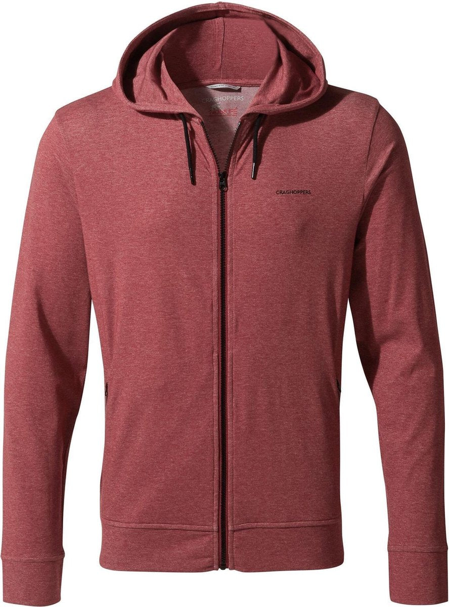 Craghoppers Outdoorvest Tilpa Heren Katoen/polyester Rood Maat Xl