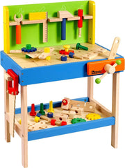 howa Houten Speelgoed Werkbank met 49 Accessoires 4904