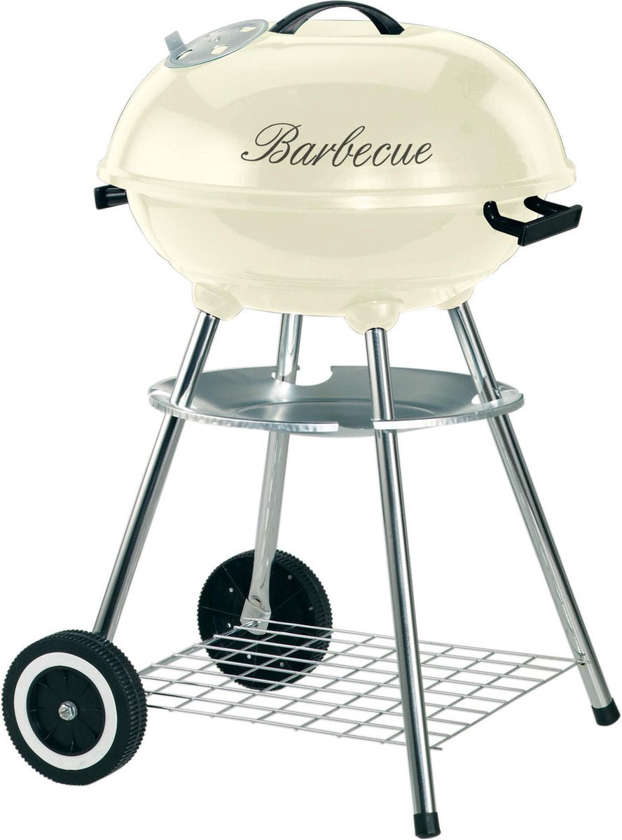Garden Grill Kogelgrill Houtskoolbarbecue ø 47 cm - Crème