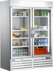 SARO Koelkast met 2 glasdeuren model G 920