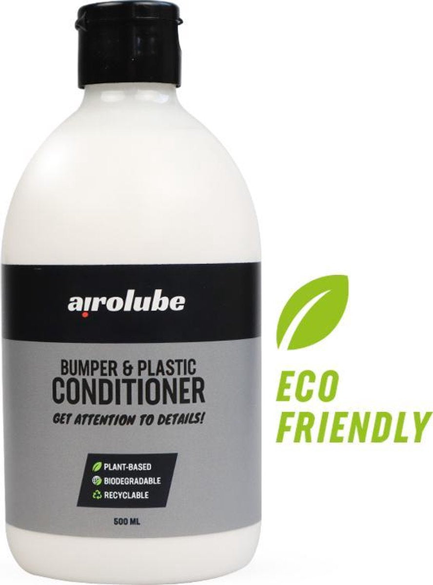 Plant Based Bumper Conditioner 500ml| Airolube Bumper & Plastic Conditioner | Geeft de bumper zijn nieuwe uitstraling terug | Biologisch Afbreekbaar | Milieubewuste keuze