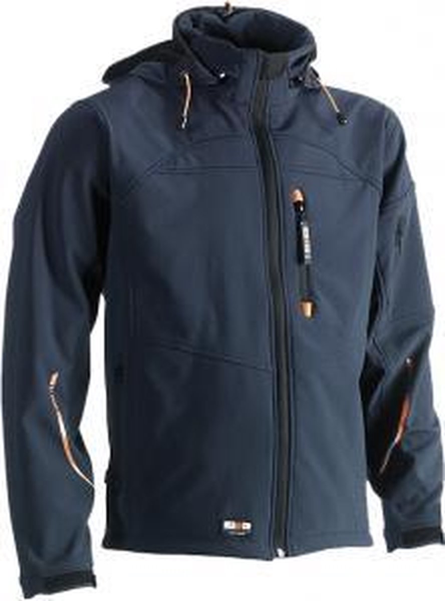 Herock POSEIDON Softshell Jack MarineblauwL